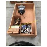 Door knobs, hardware, Craftman vice