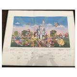 Grant Wood stamps/print, Disney picture