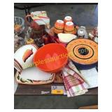 Dishes, mugs, bowls, glasses, misc