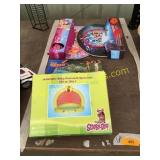 Kids water toys, basketball hoops