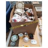 Knick knacks, cups/saucers, misc