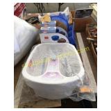 Foot spa, silicone bakeware