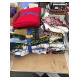 Tableclothes, fabric, quilting material