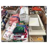 Quilting fabric, fan, Kenmore sewing machine,