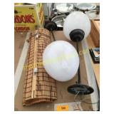 Light fixture, window shades