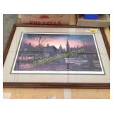 Terry Redlin signed print, 6061/6800
