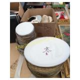 Dishes, misc glassware