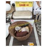 Roaster, telephone, books, misc