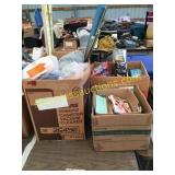 Yard, craft supplies, board games