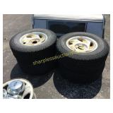 Hercules tires(4) LT265/70R17