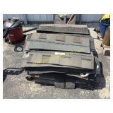 Pallet of asphalt shingles