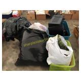 Bedding, Viewsonic tv, Sony video control cntr,