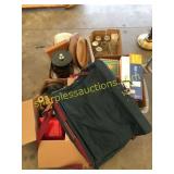 Vases, ice bucket, canning jars, household items