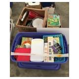 Puzzles, kitchenware, misc