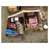 Vhs tapes, mugs, toys