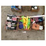 Cassettes, toys, household items