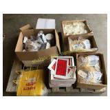 Vacuum inlet valve, packing list envelopes,