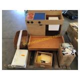 Baby bed, Kids kitchen, household items