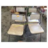 Folding chairs(4)