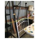 Twin metal headboard/frame