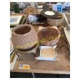 Baskets, home décor