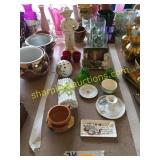 Candlestick holders, misc