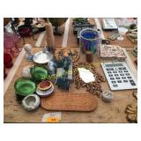 Crib Derby, calculator, napkins, misc