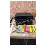 Sony audio/video players, license plates