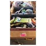 Pencil boxes, scrubbers/brushes