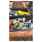 Pencil boxes, scrubbers/brushes