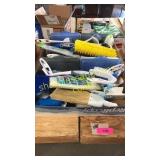 Pencil boxes, brushes/scrubbers