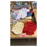 Aprons, Clothespins, Buttons, Misc