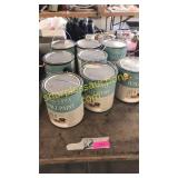 Satin latex wall paint