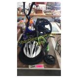 Kids bicycle parts, helmet