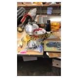 Silver/flatware, pots, misc