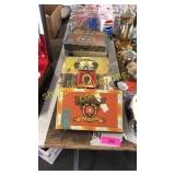 Cigar boxes, tin