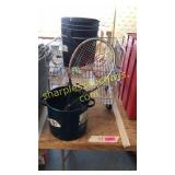 Cooking pot, storage cart, bucket, tennis racket