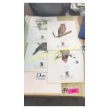 Owls of America stamps