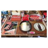 Coca-Cola signs/ drink tray/ tin