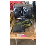 Panasonic speakers, weed eater cord, misc