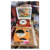 Winnie the Pooh record player, tape recorder