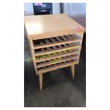 Podium/magazine rack