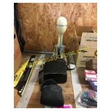 Hamilton Beach drink mixer, binoculars