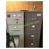 4 drawer file cabinets(2)