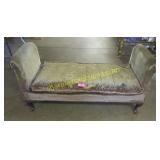 Queen Ann bedroom or window sofa