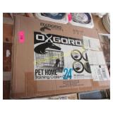 New pet cage in the box