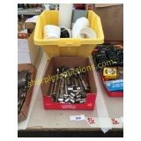 Tools, tote of PVC couplings
