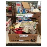 Board games, home décor, misc