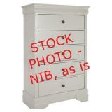 New, In box, 5 Drawer Chest, B378-46