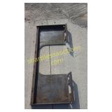 Weldable quick attach plates